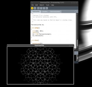 Processing lancé sur Ubuntu Intrepid 64