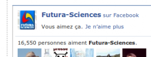 Facebook sur d'autres sites: vous aimez ça !